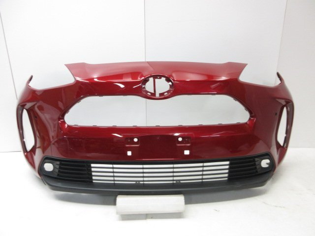 ★ トヨタ ヤリスクロス MXPB10 MXPB15 MXPJ10 MXPJ15 純正 フロント バンパー レッド 52119-52E00 52129-52240 (B043522)