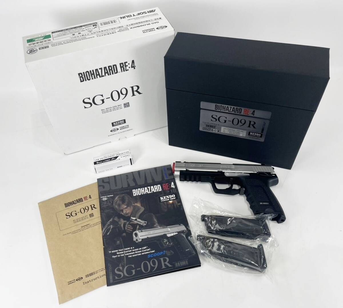 美品 バイオハザードRE:4 BIOHAZARD SG-09R エアガン 東京マルイ