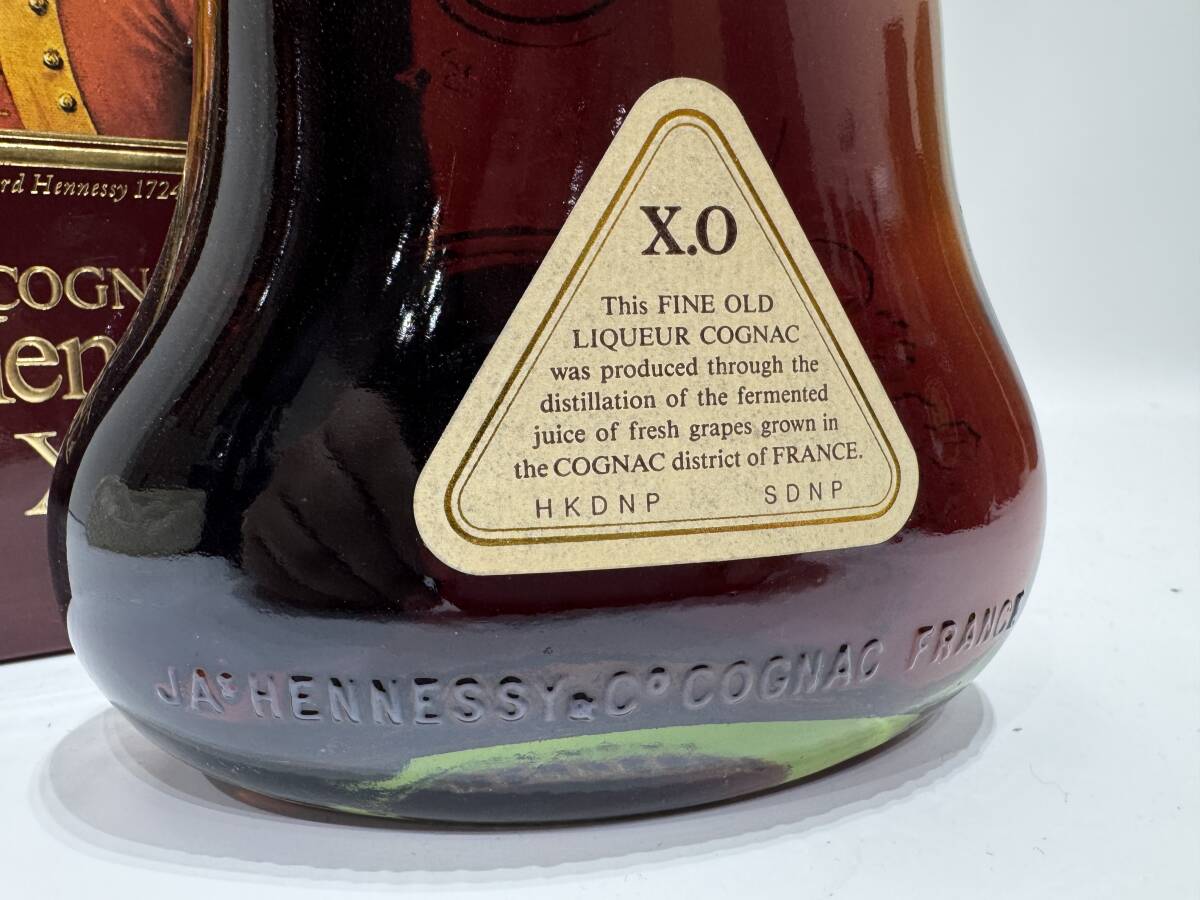 未開栓】Hennessy ヘネシー XO 金キャップ グリーンボトル