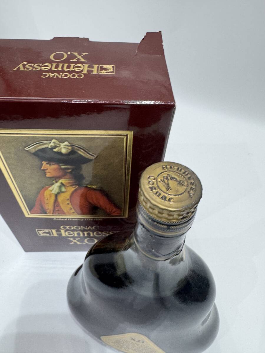 未開栓】Hennessy ヘネシー XO 金キャップ グリーンボトル