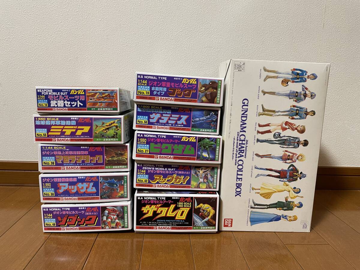 バンダイ 機動戦士ガンダム プラモデル 旧キット 他 未組立中古 バンダイ 機動戦士ガンダム プラモデル 旧キット 他 未組立中古