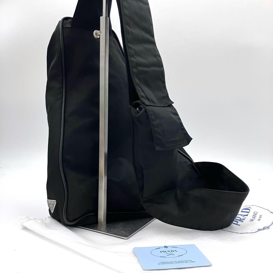 1円~希少/極美品 ○PRADA 2702 プラダ テスート ボディバッグ 1円~希少/極美品 ○PRADA 2702 プラダ テスート ボディバッグ