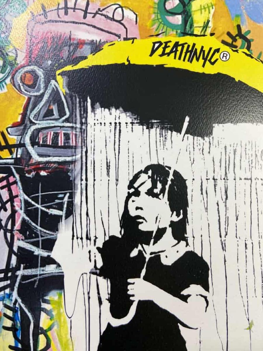 DEATH NYC 世界限定100枚 アートポスター Keith Haring 現代 DEATH NYC 世界限定100枚 アートポスター Keith Haring 現代