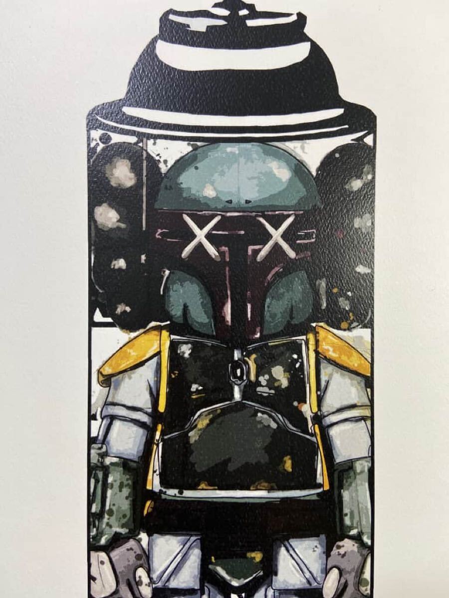 DEATH NYC 世界限定100枚 アートポスター カウス kaws 現代