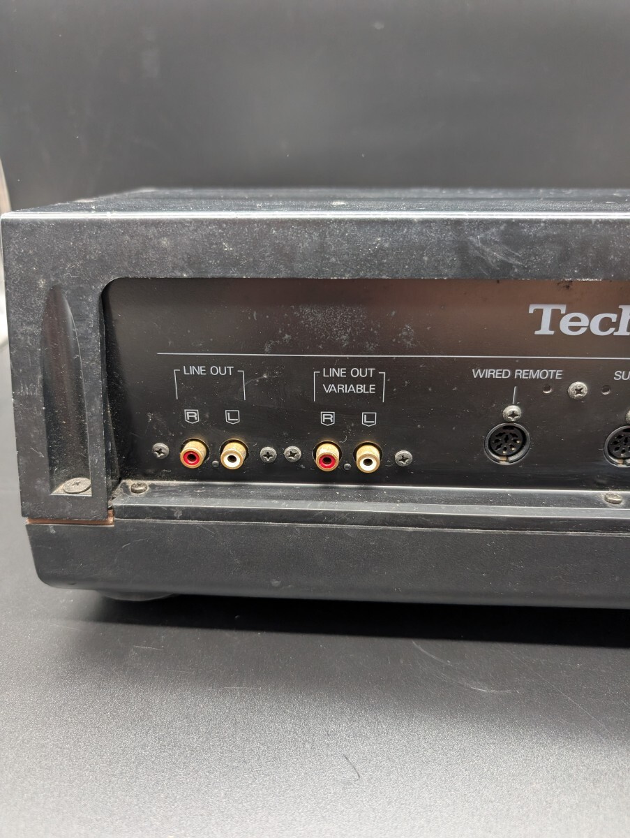 【稀少/再生動(dòng)作確認(rèn)済】テクニクス Technics CDプレーヤー コンパクトディスクプレーヤー CD SL-P1200　現(xiàn)狀品