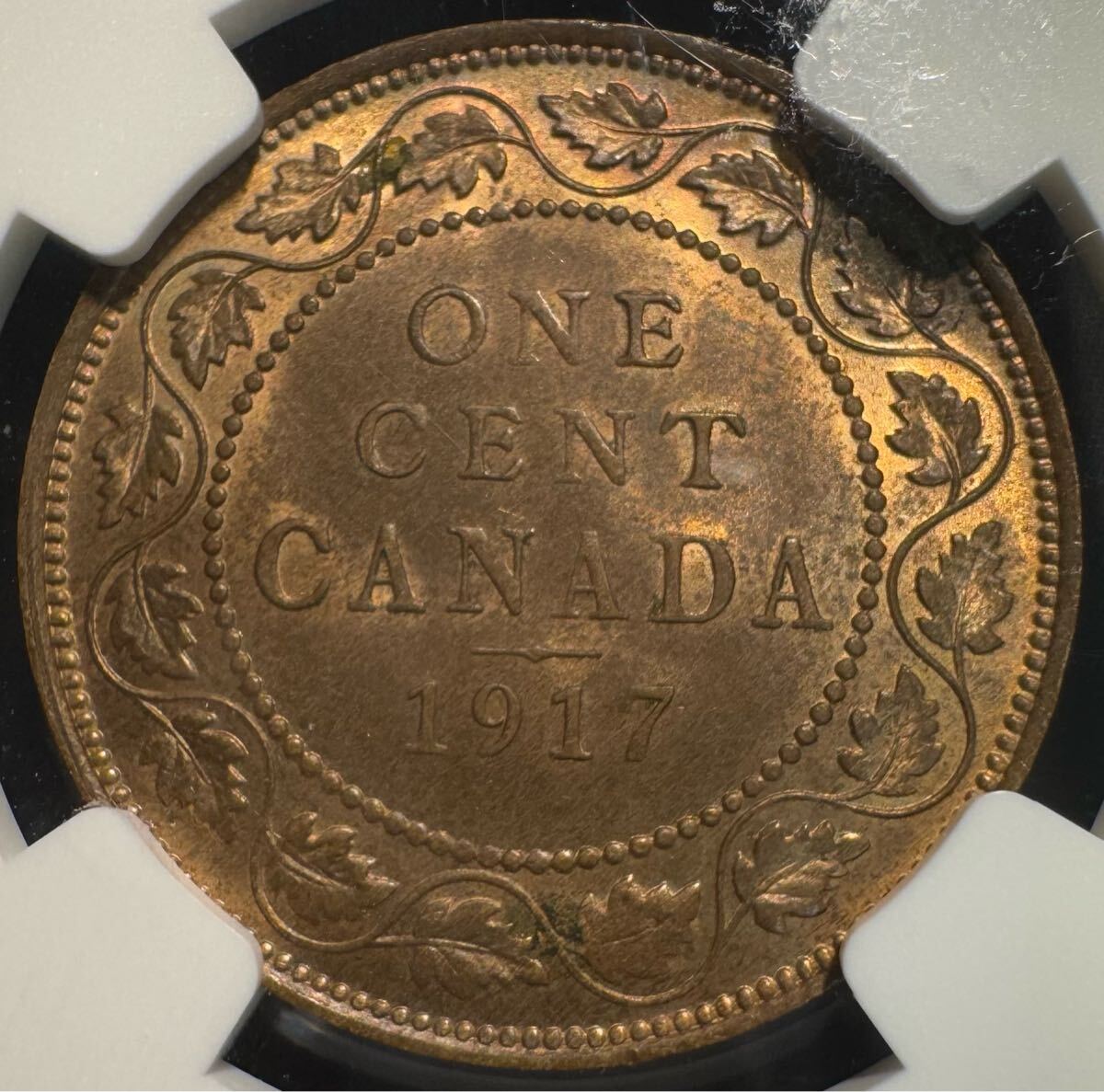 1円〜【複数出品中】激レア 綺麗な銅貨 1917 カナダ 1セント NGC 1円〜【複数出品中】激レア 綺麗な銅貨 1917 カナダ 1セント NGC