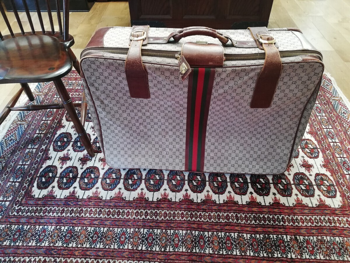 Yahoo!オークション - GUCCI グッチ ヴィンテージ 旅行鞄 Yahoo!オークション - GUCCI グッチ ヴィンテージ 旅行鞄