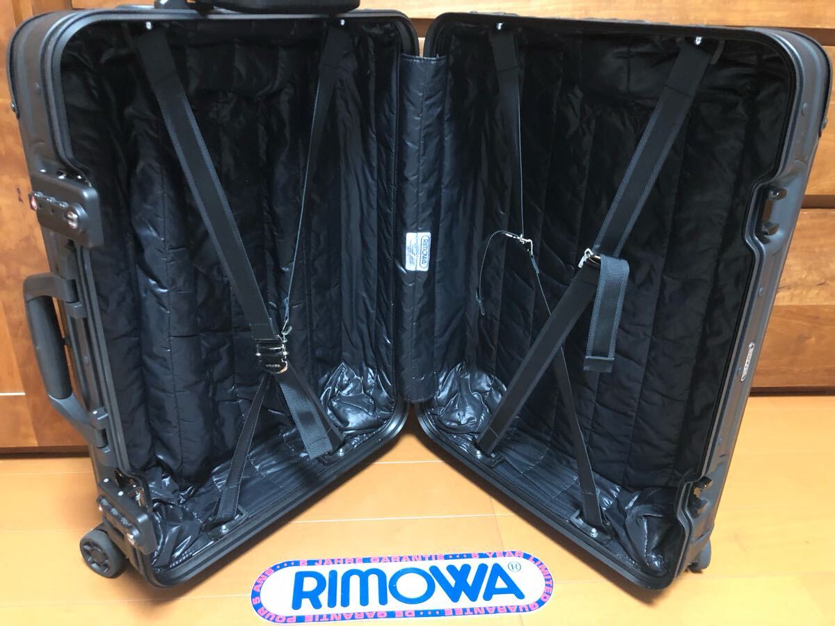 ☆美品☆RIMOWA & MONCLER 希少 4輪 35L 銀座店購入品(リモワ ☆美品☆RIMOWA & MONCLER 希少 4輪 35L 銀座店購入品(リモワ