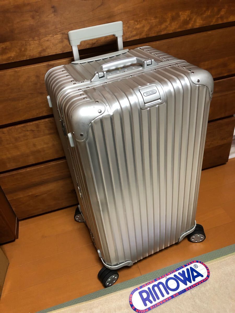 ☆美品☆リモワ トパーズ 89リットル 4輪 ドイツ製 RIMOWA 電子 ☆美品☆リモワ トパーズ 89リットル 4輪 ドイツ製 RIMOWA 電子