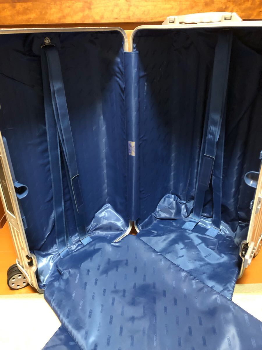 ☆美品☆リモワ トパーズ 89リットル 4輪 ドイツ製 RIMOWA 電子 ☆美品☆リモワ トパーズ 89リットル 4輪 ドイツ製 RIMOWA 電子