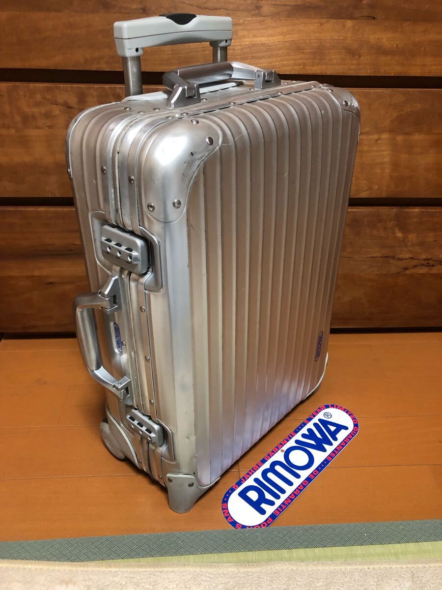 ☆希少☆美品☆RIMOWA トパーズ ビジネストロリー 32L (リモワ ☆希少☆美品☆RIMOWA トパーズ ビジネストロリー 32L (リモワ
