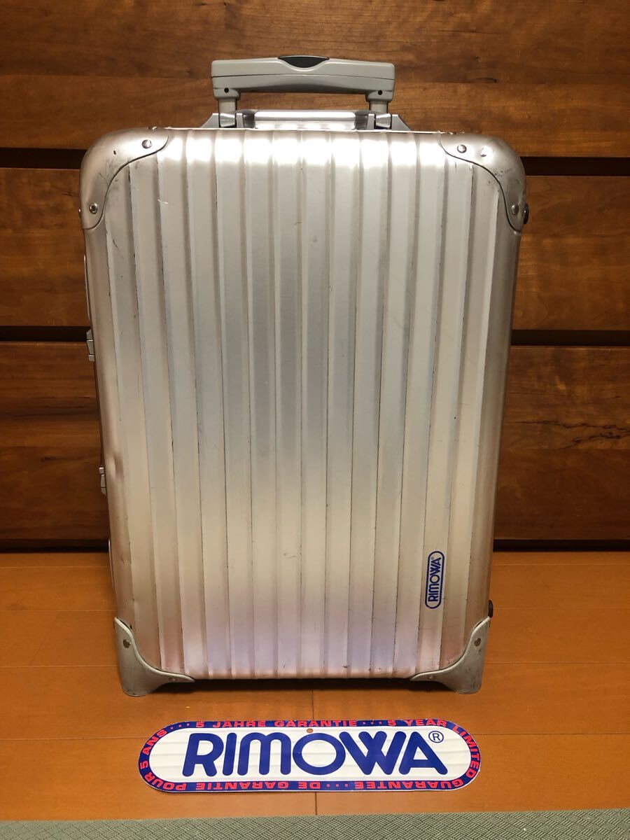 ☆希少☆美品☆RIMOWA トパーズ ビジネストロリー 32L (リモワ ☆希少☆美品☆RIMOWA トパーズ ビジネストロリー 32L (リモワ