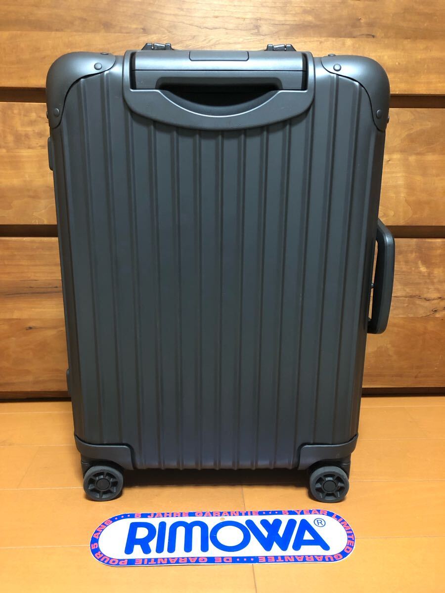 ☆美品☆RIMOWA & MONCLER 希少 4輪 35L 銀座店購入品(リモワ ☆美品☆RIMOWA & MONCLER 希少 4輪 35L 銀座店購入品(リモワ