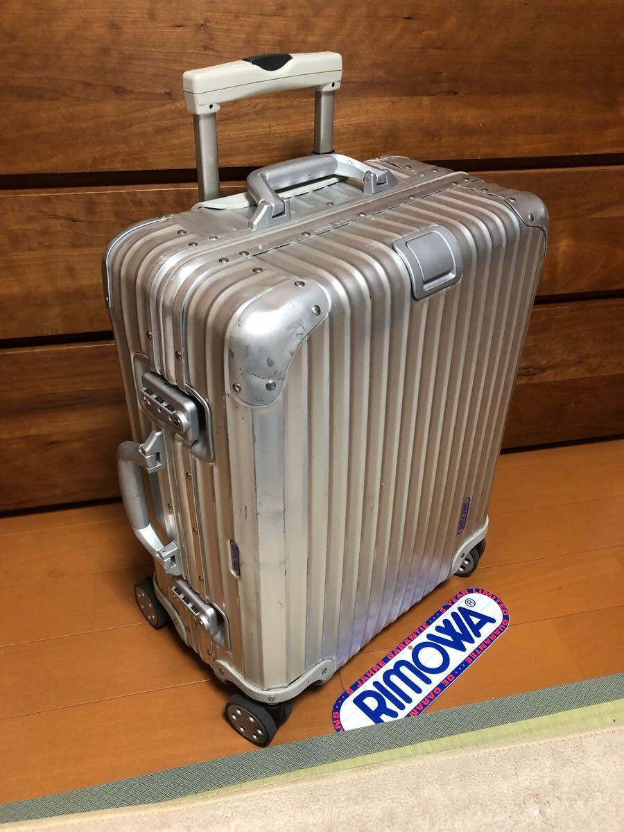 ☆美品☆希少 RIMOWA TOPAS リモワトパーズ 45L 4輪 スーツ ☆美品☆希少 RIMOWA TOPAS リモワトパーズ 45L 4輪 スーツ