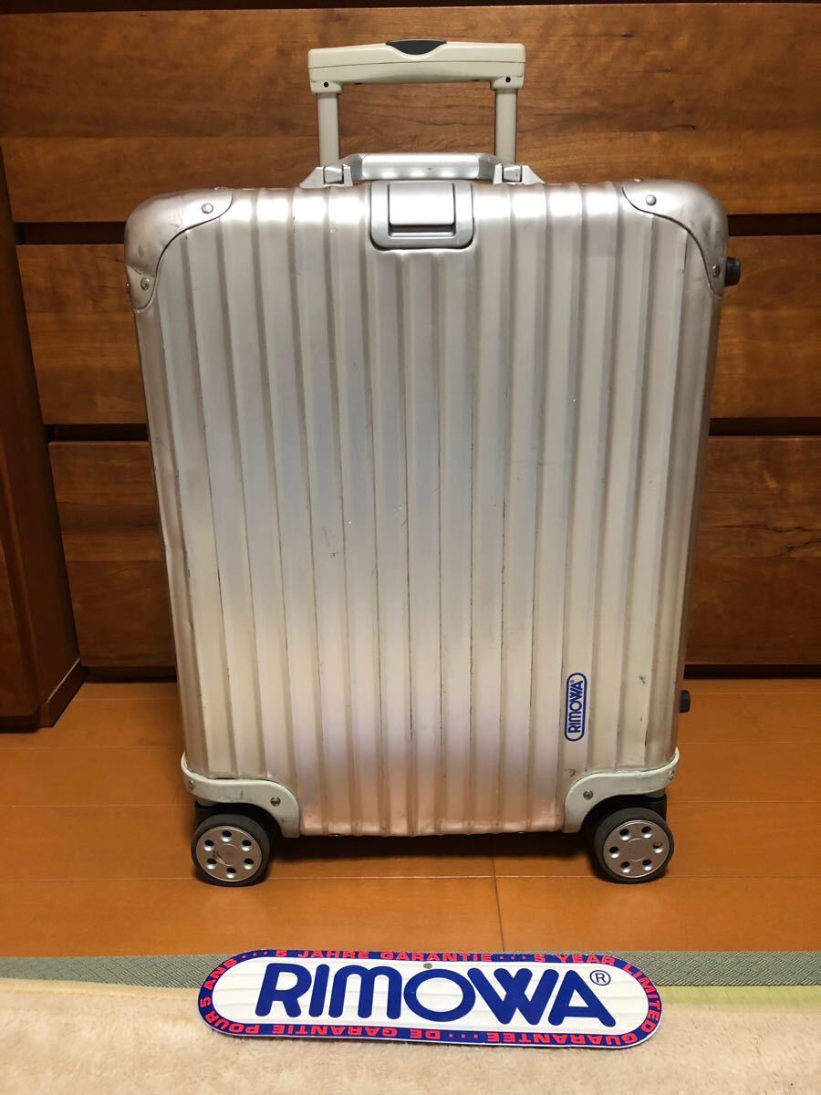 ☆美品☆希少 RIMOWA TOPAS リモワトパーズ 45L 4輪 スーツ ☆美品☆希少 RIMOWA TOPAS リモワトパーズ 45L 4輪 スーツ