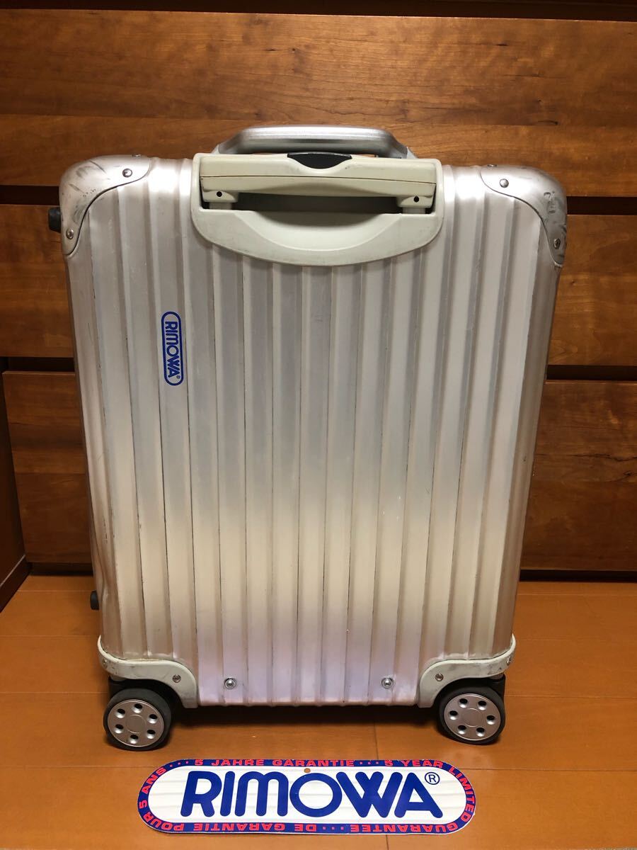 ☆美品☆希少 RIMOWA TOPAS リモワトパーズ 45L 4輪 スーツ ☆美品☆希少 RIMOWA TOPAS リモワトパーズ 45L 4輪 スーツ