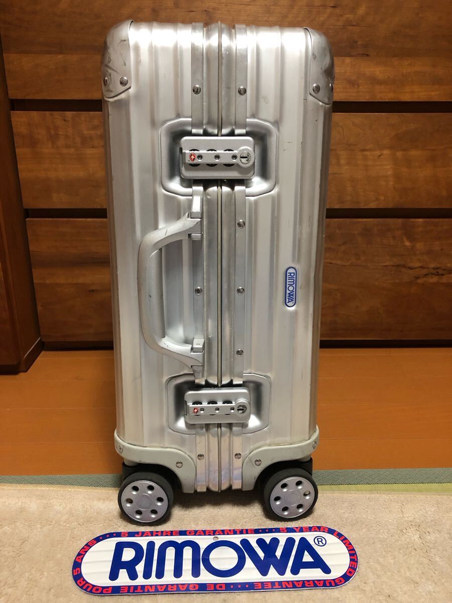 ☆美品☆希少 RIMOWA TOPAS リモワトパーズ 45L 4輪 スーツ ☆美品☆希少 RIMOWA TOPAS リモワトパーズ 45L 4輪 スーツ