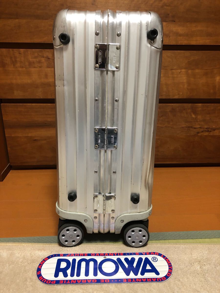 ☆美品☆希少 RIMOWA TOPAS リモワトパーズ 45L 4輪 スーツ ☆美品☆希少 RIMOWA TOPAS リモワトパーズ 45L 4輪 スーツ