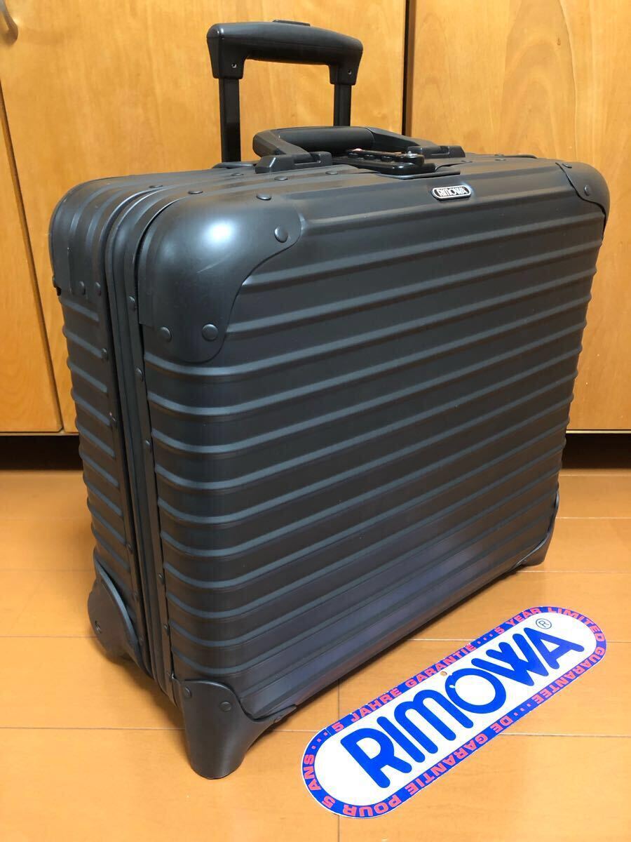 ☆美品☆激レア☆RIMOWA リモワ ステルス ビジネストロリー2輪 ☆美品☆激レア☆RIMOWA リモワ ステルス ビジネストロリー2輪