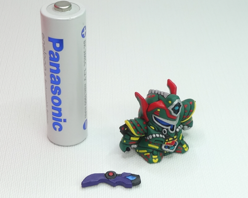 ガン消し 邪道士ダギ・イルス 緑 - メルカリ