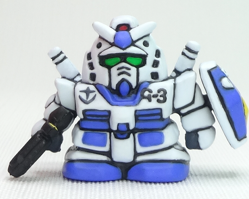 ガン消し RX-78-3 G-3ガンダム 消しゴム SDガンダム フィギュア