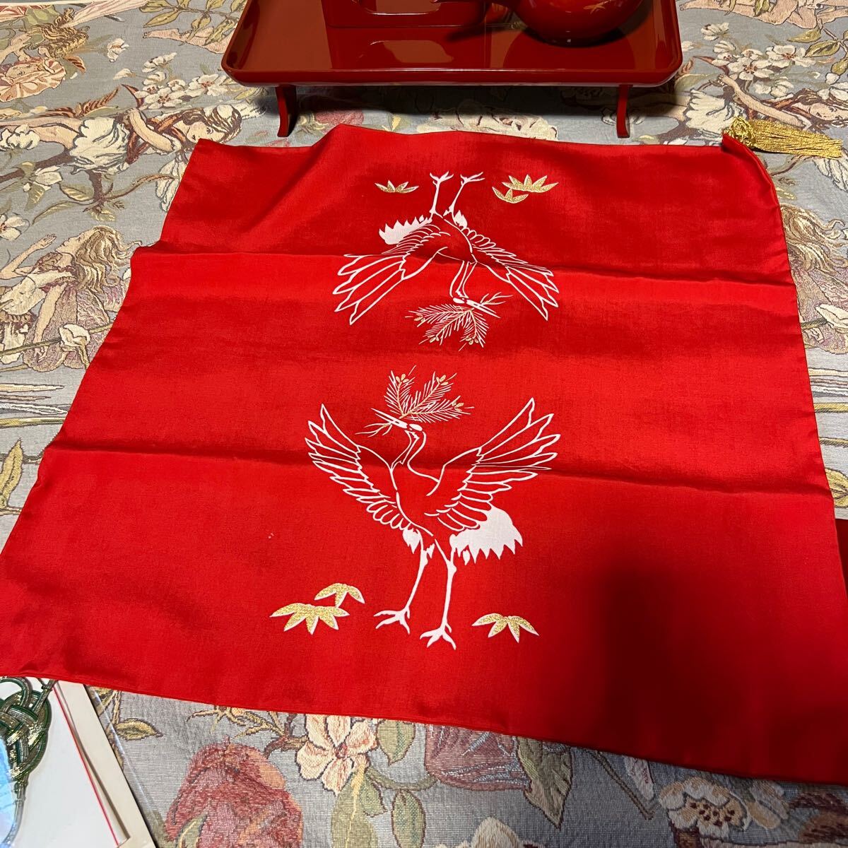 加藤漆器店】輪島塗 屠蘇器とかけふくさセット 漆器 正月 盃 加藤漆器店】輪島塗 屠蘇器とかけふくさセット 漆器 正月 盃