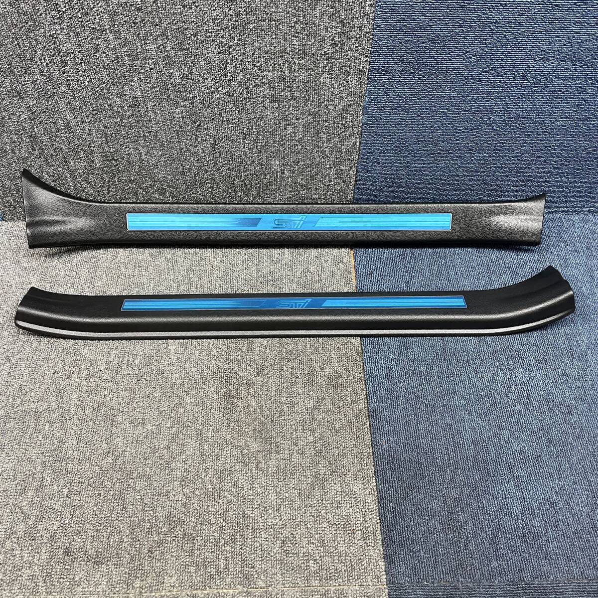 #4049-9 スバル純正 VM4 レヴォーグ STI フロント スカッフプレート パネル 94060VA030 94060VA020