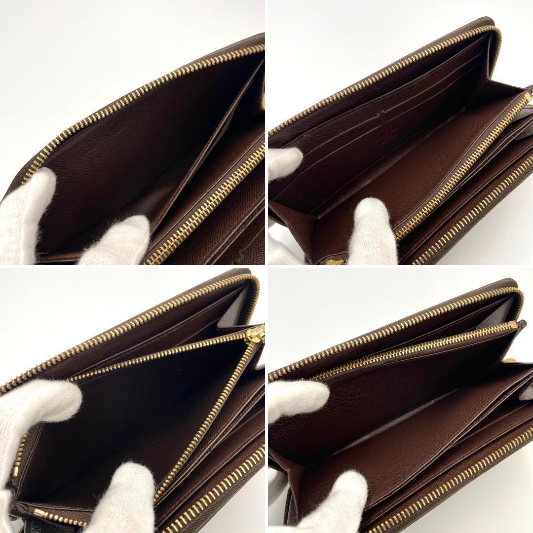 LOUIS VUITTON ルイヴィトン 長財布 ダミエ エベヌ ジッピー LOUIS VUITTON ルイヴィトン 長財布 ダミエ エベヌ ジッピー