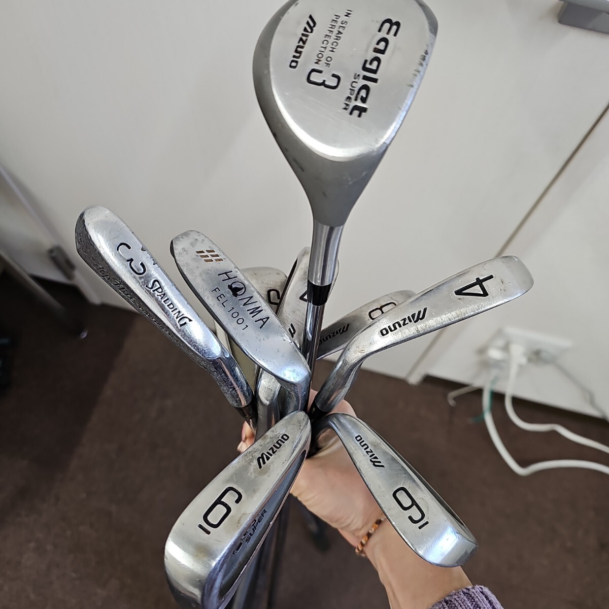 ミズノ mizunoなど ゴルフクラブセット アイアンセット 右利き ミズノ mizunoなど ゴルフクラブセット アイアンセット 右利き