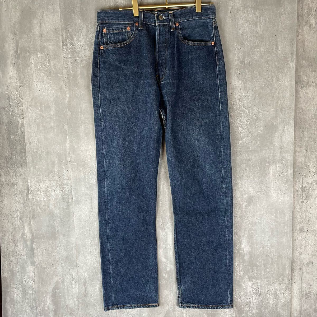 【USA制】Levi's501ストレートデニム524工場(chǎng) W31 濃紺 90's ジーンズ リーバイス パンツ インディゴ 真紺 アメリカ制