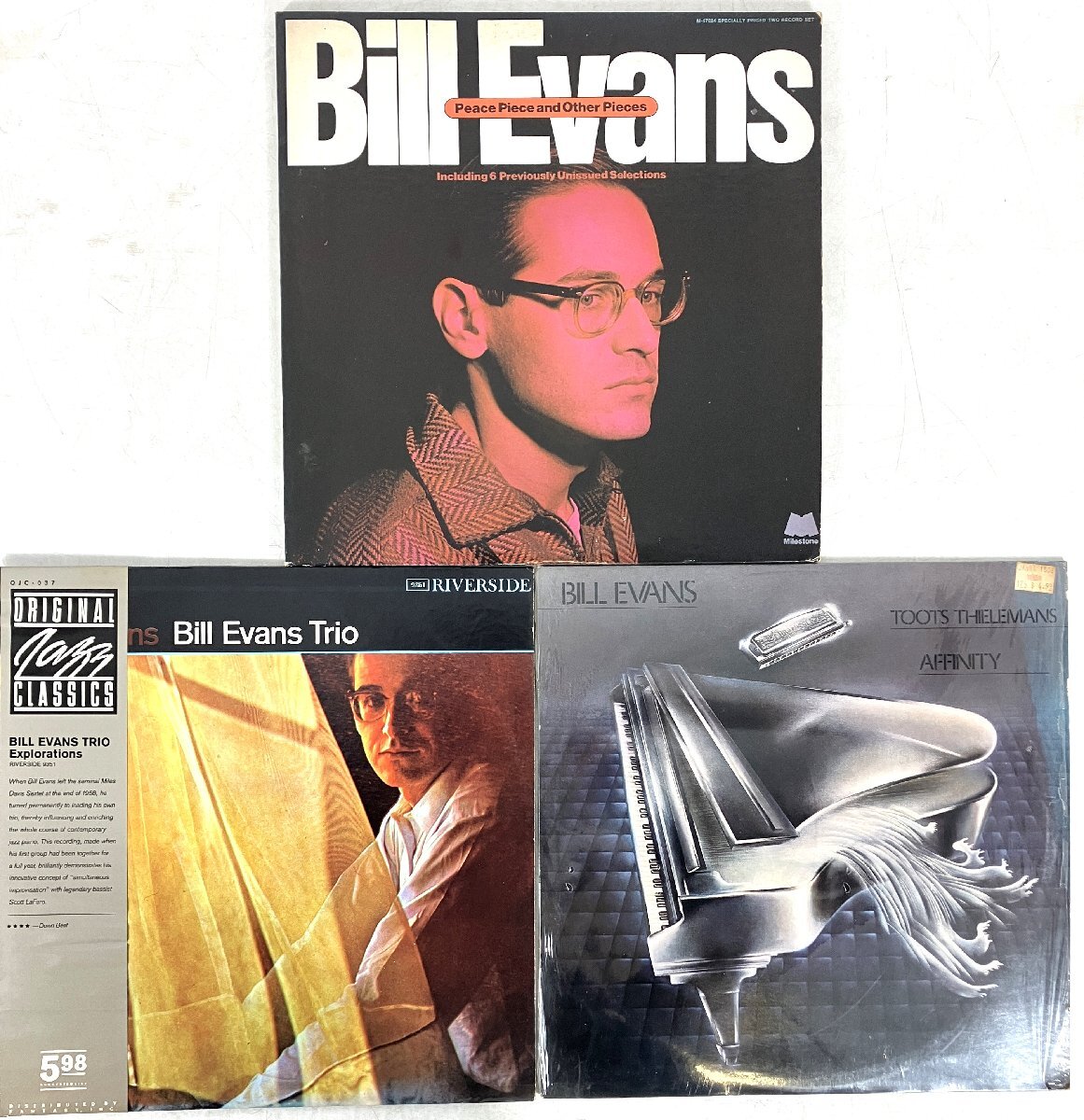 ト足】 【US盤】BILL EVANS レコード まとめ EXPLORATIONS ト足】 【US盤】BILL EVANS レコード まとめ EXPLORATIONS
