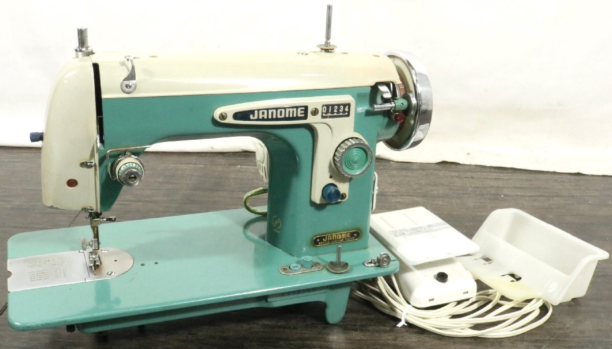 ト滝】ジャノメ JANOME ジャノメミシン HL2-350型 アンティーク ト滝】ジャノメ JANOME ジャノメミシン HL2-350型 アンティーク