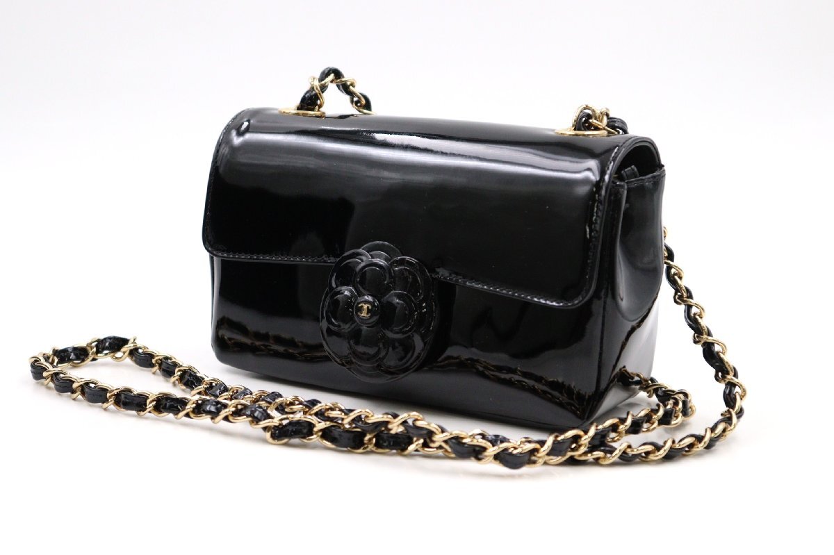 行董】☆ギャランティーカード有り☆ CHANEL シャネル カメリア 行董】☆ギャランティーカード有り☆ CHANEL シャネル カメリア