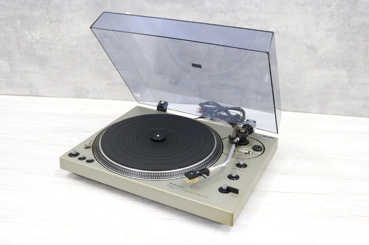 行董】Technics テクニクス SL-1600 ターンテーブル レコード 行董】Technics テクニクス SL-1600 ターンテーブル レコード