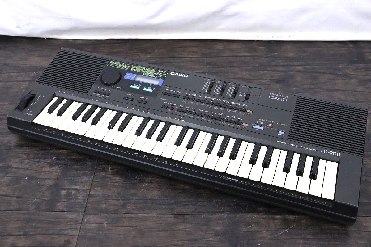 行董】CASIO カシオ Pulse Code Modulation HT-700 電子鍵盤 行董】CASIO カシオ Pulse Code Modulation HT-700 電子鍵盤