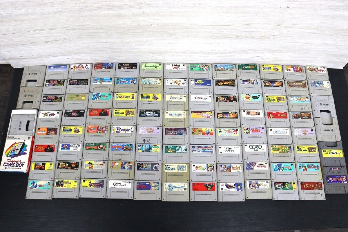 行董】Nintendo 任天堂 スーパーファミコンソフト まとめ売り 行董】Nintendo 任天堂 スーパーファミコンソフト まとめ売り