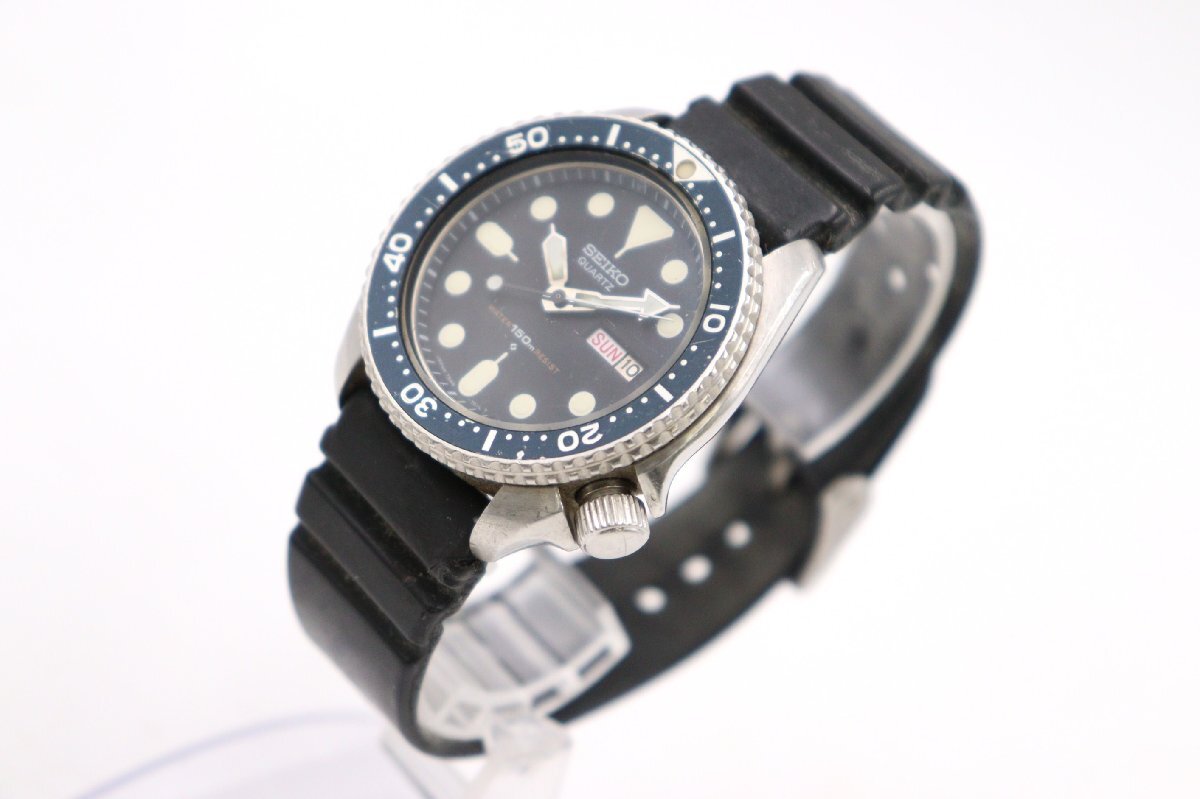 行董】SEIKO セイコー ダイバー 7548-7000 クォーツ デイデイト 行董】SEIKO セイコー ダイバー 7548-7000 クォーツ デイデイト