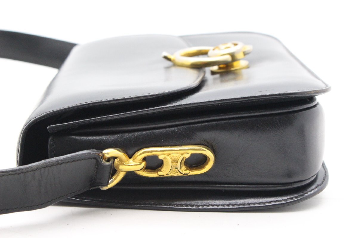 ト石】 CELINE セリーヌ トリオンフ マカダム カーフレザー ト石】 CELINE セリーヌ トリオンフ マカダム カーフレザー