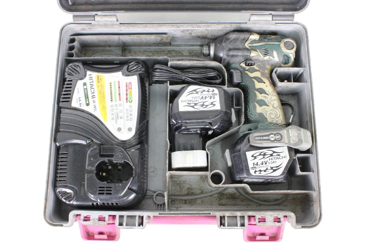 ト福】HITACHI 日立工機 WHP 14DMRL インパクトドライバ UC 14YL ト福】HITACHI 日立工機 WHP 14DMRL インパクトドライバ UC 14YL