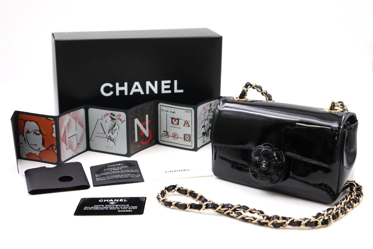 行董】☆ギャランティーカード有り☆ CHANEL シャネル カメリア 行董】☆ギャランティーカード有り☆ CHANEL シャネル カメリア