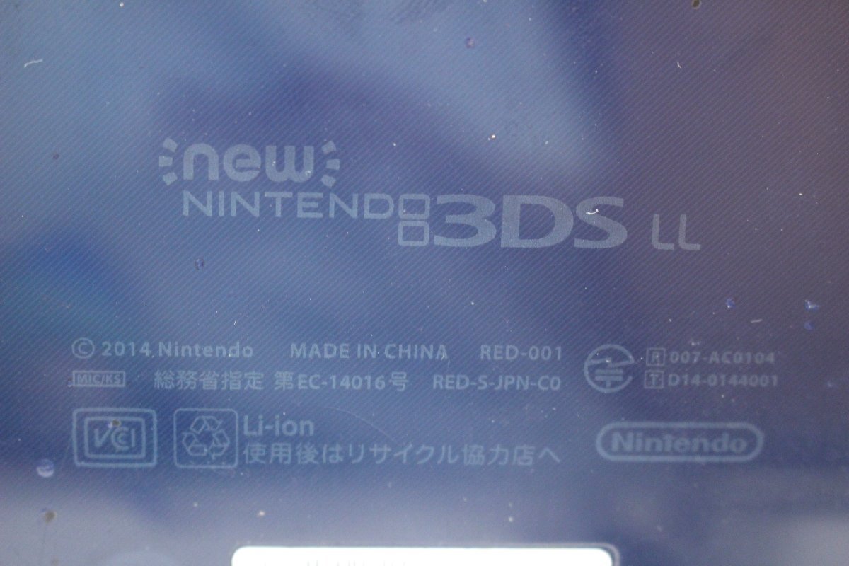 ト静】☆ Nintendo 任天堂 New ニンテンドー 3DS LL RED-001 ト静】☆ Nintendo 任天堂 New ニンテンドー 3DS LL RED-001