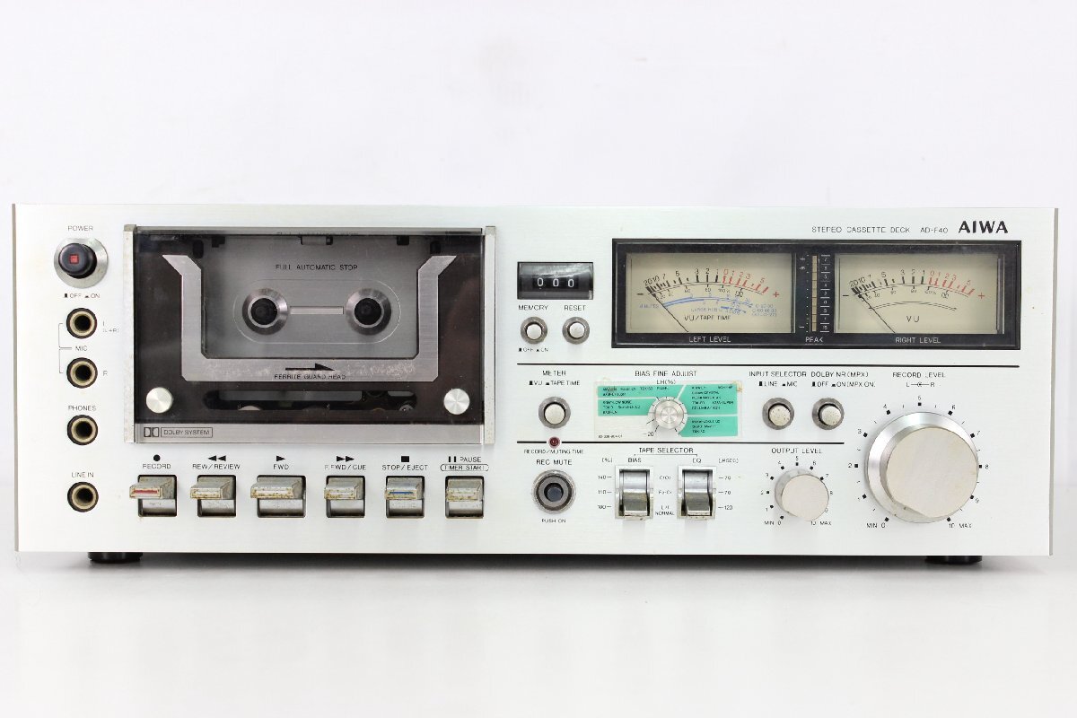 ト福】AIWA アイワ STEREO CASSETTE DECK ステレオカセット ト福】AIWA アイワ STEREO CASSETTE DECK ステレオカセット