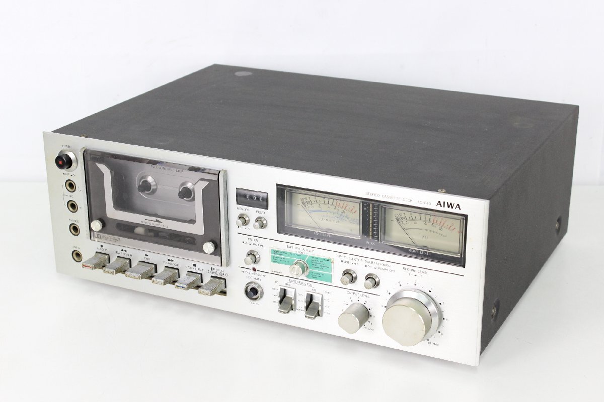 ト福】AIWA アイワ STEREO CASSETTE DECK ステレオカセット ト福】AIWA アイワ STEREO CASSETTE DECK ステレオカセット