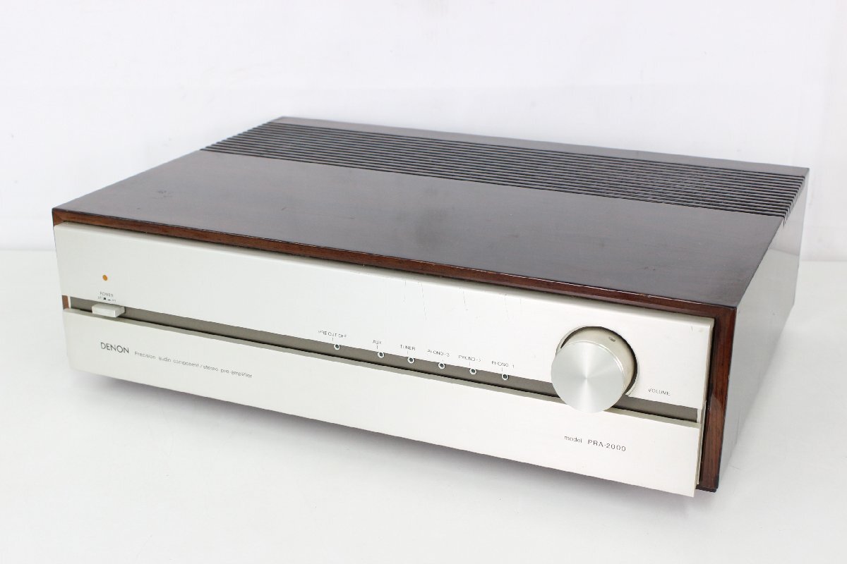 ト福】DENON デノン model PRA-2000 ステレオプリアンプ ト福】DENON デノン model PRA-2000 ステレオプリアンプ