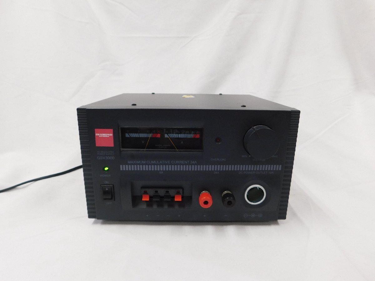 行董】第一電波工業 ダイヤモンド GSV3000 直流安定化電源 連続 行董】第一電波工業 ダイヤモンド GSV3000 直流安定化電源 連続