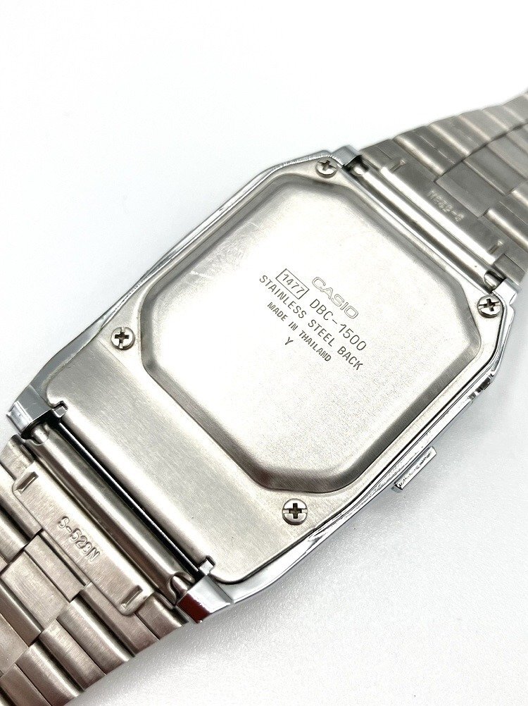 え沖】CASIO カシオ DBC-1500 データバンク スクエア デジタル え沖】CASIO カシオ DBC-1500 データバンク スクエア デジタル