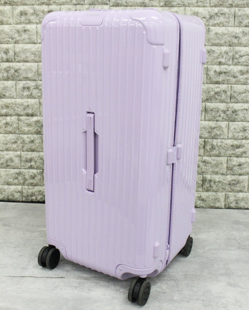 行董】RIMOWA リモワ エッセンシャル トランクプラス ラベンダー 行董】RIMOWA リモワ エッセンシャル トランクプラス ラベンダー
