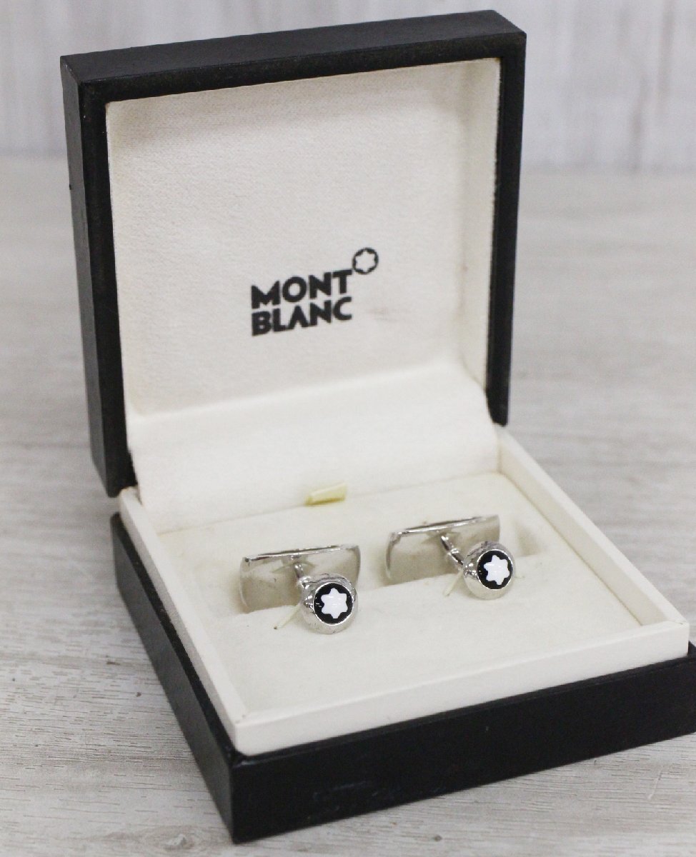 行董】Mont Blanc モンブラン カフス メンズアクセサリー 行董】Mont Blanc モンブラン カフス メンズアクセサリー