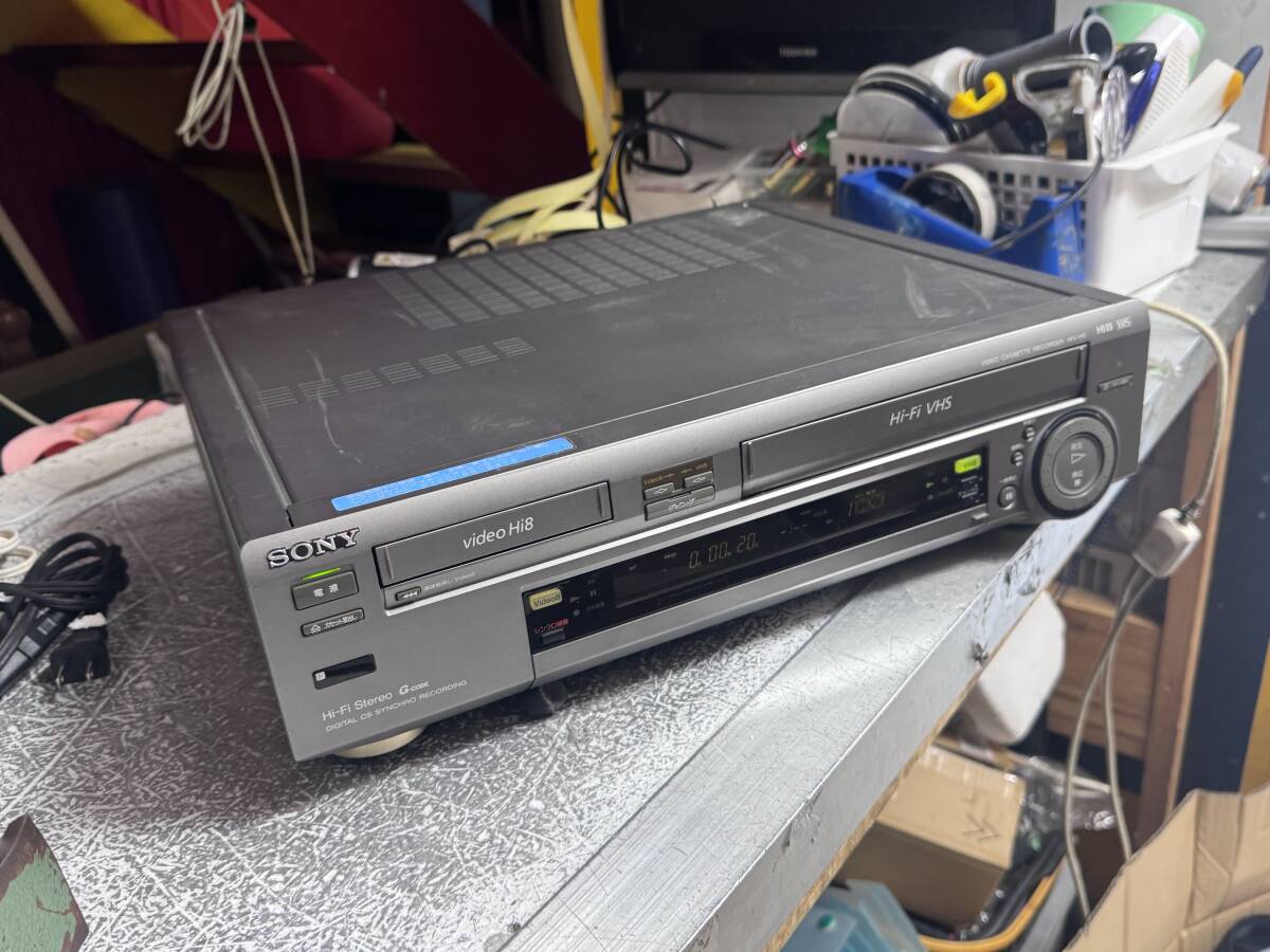 1円~【VHS再生のみ確認】SONY ソニー WV-H1 VHS ビデオデッキ 1円~【VHS再生のみ確認】SONY ソニー WV-H1 VHS ビデオデッキ
