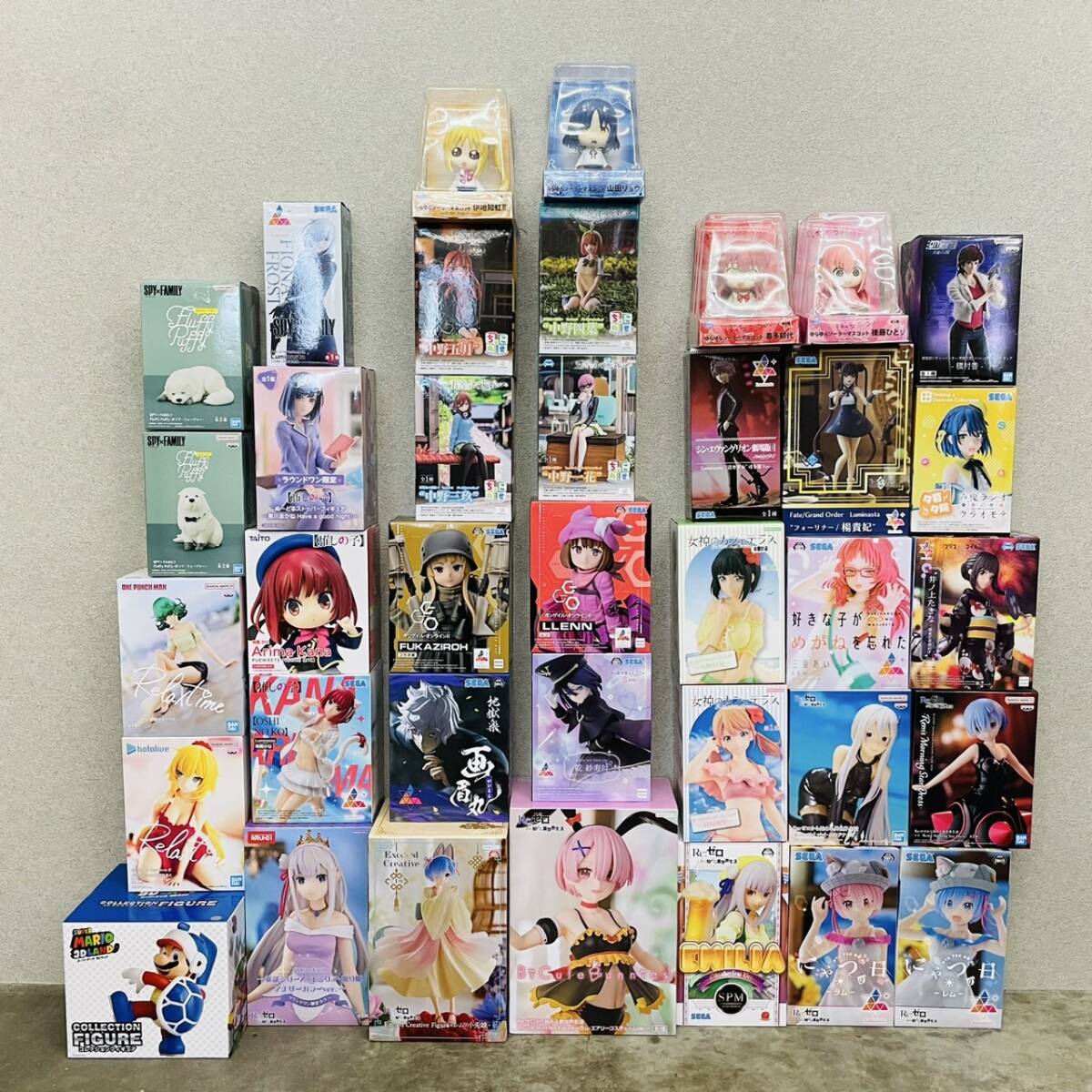 未開封】 混合 プライズ フィギュア まとめ 37体 セット A/ レム 未開封】 混合 プライズ フィギュア まとめ 37体 セット A/ レム